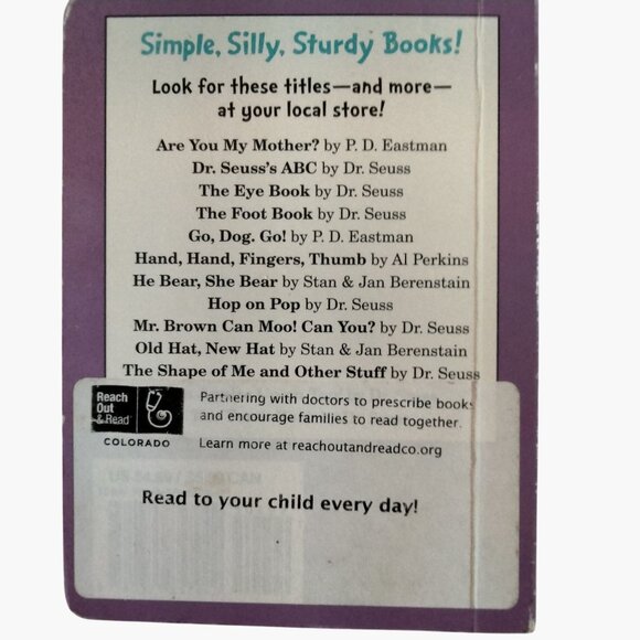 Dr Seuss Bright Early Board Books Oh The Thinks You Can Think The Eye Book lot 3 - Picture 4 of 12